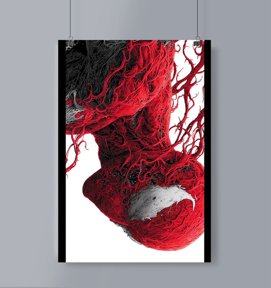 Blood Spiderman Portrait