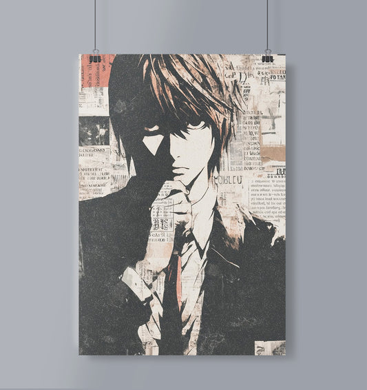 Death Note Kira Poster Portrait
