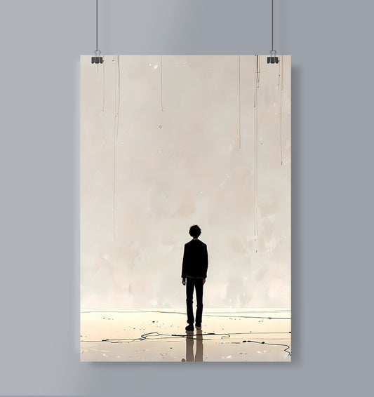Abstract Anime Poster